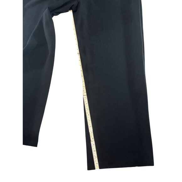 DKNY Black Wide-Leg Jumpsuit With Lace Bodice & Tie Waist Size 12 - Picture 6 of 9